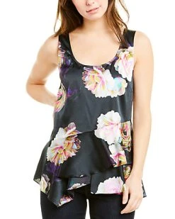 Nicole Miller Artelier Silk Top Women