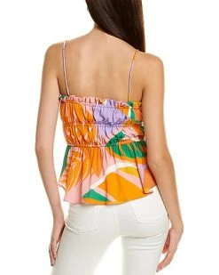 Hutch Tie-Front Tank Women -Halston Kel Shop 1050130851 RLLD 2