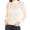 Halston Aubrey Georgette Silk Top Women -Halston Kel Shop 1050230393 RLLD 1
