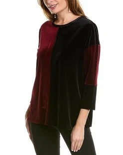 Jones New York Dolman Colorblock Tunic Women