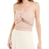 Halston Naomi Pleated Twist Top Women -Halston Kel Shop 1050416309 RLLD 1