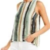 Nicole Miller Artelier Silk-Blend Tank Women