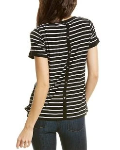 Anne Klein Button Back Top Women -Halston Kel Shop 1050774032 RLLD 2