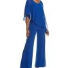 Adrianna Papell Matte Cape Jumpsuit Women -Halston Kel Shop 1050805409 RLLD 1