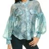 Gracia Sheer Top Women -Halston Kel Shop 1411002606 RLLD 1