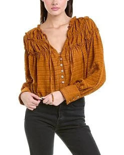 FREE PEOPLE Hailey Blouse Women