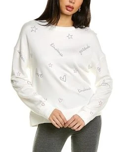Splendid Virtue Embroidered Pullover Women