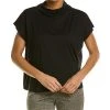 EILEEN FISHER Ine Jersey Funnel Neck Top Women
