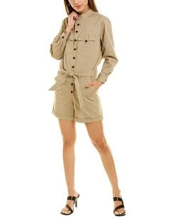 Zadig & Voltaire Cooki Twill Combination Jumpsuit Women