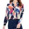 NIC+ZOE Jigsaw Leaf Top Women -Halston Kel Shop 1411071572 RLLD 1