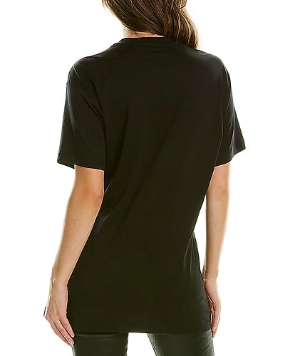 Burberry Ring Detail Logo Print Oversized T-Shirt Women 4 Burberry Ring Detail Logo Print Oversized T-Shirt Women - Image 2