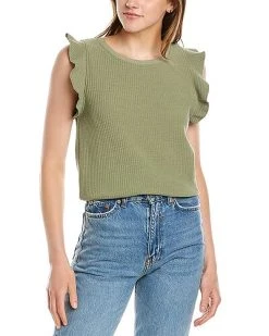 Lilla P Ruffle Top Women