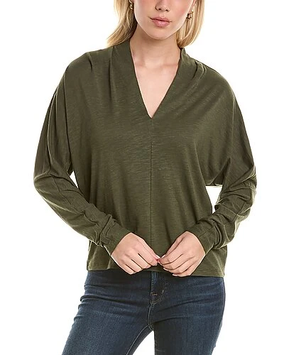 Lilla P Split Collar Dolman Top Women 3 Lilla P Split Collar Dolman Top Women