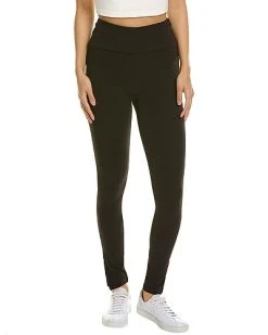 WeWoreWhat Fold-Over Slit Legging Women