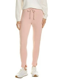 Chaser French Terry Tulip Hem Linen-Blend Lounge Pant Women