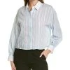 Vince Camuto Button-Down Stripe Blouse Women -Halston Kel Shop 1411113885 RLLD 1