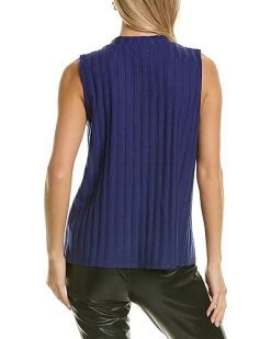 EILEEN FISHER Wide Stretch Rib Tank Women -Halston Kel Shop 1411117146 RLLD 2
