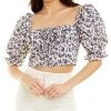 70/21 Floral Top Women -Halston Kel Shop 1411121065 RLLD 1