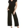 EILEEN FISHER Ankle Wide Linen-Blend Jumpsuit Women -Halston Kel Shop 1411131793 RLLD 1