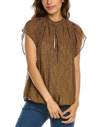 Vince Starry Dot Blouse Women 3 Vince Starry Dot Blouse Women