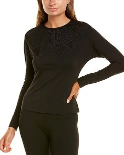 Gracia Ribbon Trim Top Women