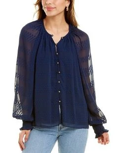 Ramy Brook Long Sleeve Colleen Top Women