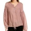 Chaser Heirloom Gauze Blouse Women -Halston Kel Shop 1411190526 RLLD 1