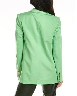 A.L.C. Ridley Linen-Blend Jacket Women -Halston Kel Shop 1411195614 RLLD 2