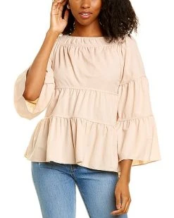 Rebecca Taylor Pique Top Women