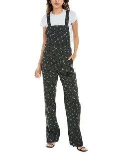 WeWoreWhat Slouchy Slit Overall Women