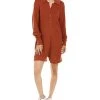WeWoreWhat Half Button Boxy Romper Women -Halston Kel Shop 1411202023 RLLD 1