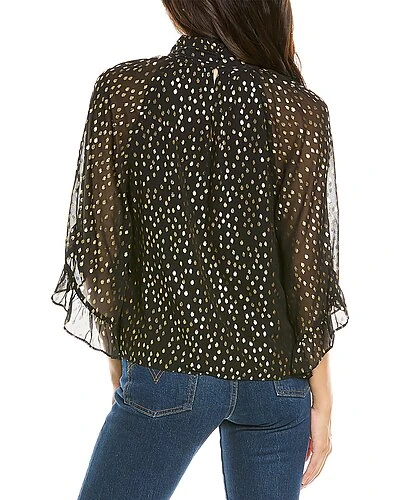 Vince Camuto Hiffon Foil Dot Top Women 4 Vince Camuto Hiffon Foil Dot Top Women - Image 2