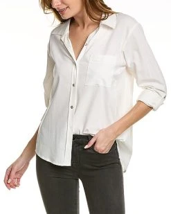 Splendid Reese Button-Down Shirt Women