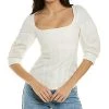 STELLA MCCARTNEY Fiona Linen-Blend Top Women -Halston Kel Shop 1411256589 RLLD 1