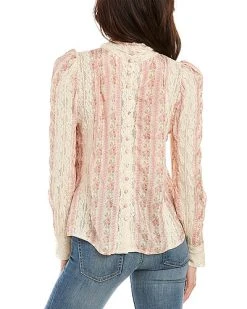 LoveShackFancy Jacque Silk Top Women -Halston Kel Shop 1411257466 RLLD 2