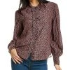 Rebecca Taylor Wren Fleur Silk Blouse Women 2 Rebecca Taylor Wren Fleur Silk Blouse Women -Halston Kel Shop 1411301650 RLLD 1