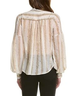 Gracia Puff Sleeve Blouse Women -Halston Kel Shop 1411301954 RLLD 2