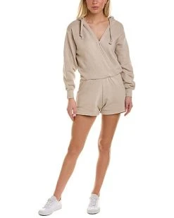 Vintage Havana Surplice Romper Women