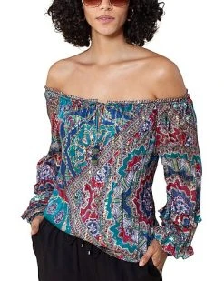 Hale Bob Silk-Blend Top Women