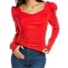Lea & Viola Puff Sleeve Top Women -Halston Kel Shop 1411350726 RLLD 1