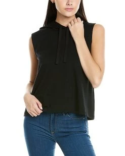EILEEN FISHER Leeveless Hooded Top Women