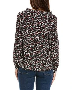 Vince Camuto Ruffle Front Blouse Women -Halston Kel Shop 1411362728 RLLD 2