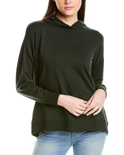 EILEEN FISHER Ooded Boxy Long Top Women