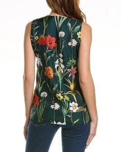 Oscar De La Renta De La Renta Silk Blouse Women -Halston Kel Shop 1411402372 RLLD 2