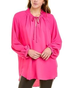 Vince Camuto Tie Neck Tunic Women