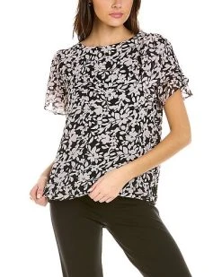 Vince Camuto Tulip Sleeve Top Women
