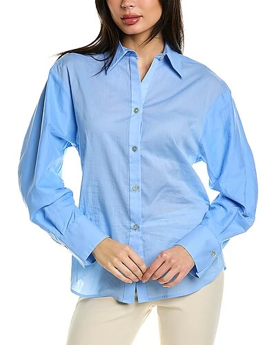 Vince Sculpted Voile Shirt Women 3 Vince Sculpted Voile Shirt Women