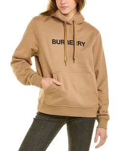 Burberry Logo Print Hoodie Women