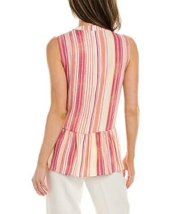 Vince Camuto Striped Blouse Women -Halston Kel Shop 1411450028 RLLD 2