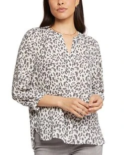NYDJ Pintuck Blouse Women